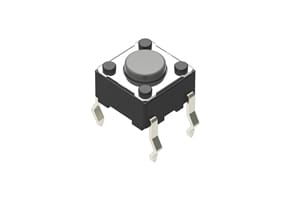 6.0×6.0×4.3mm тактильные переключатели 1.57N